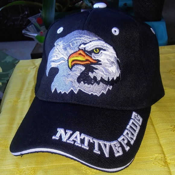 Groovy Glam Other - NATIVE PRIDE Eagle Baseball Cap